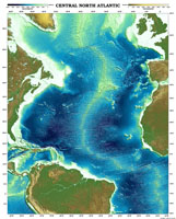 Central North Atlantic Map